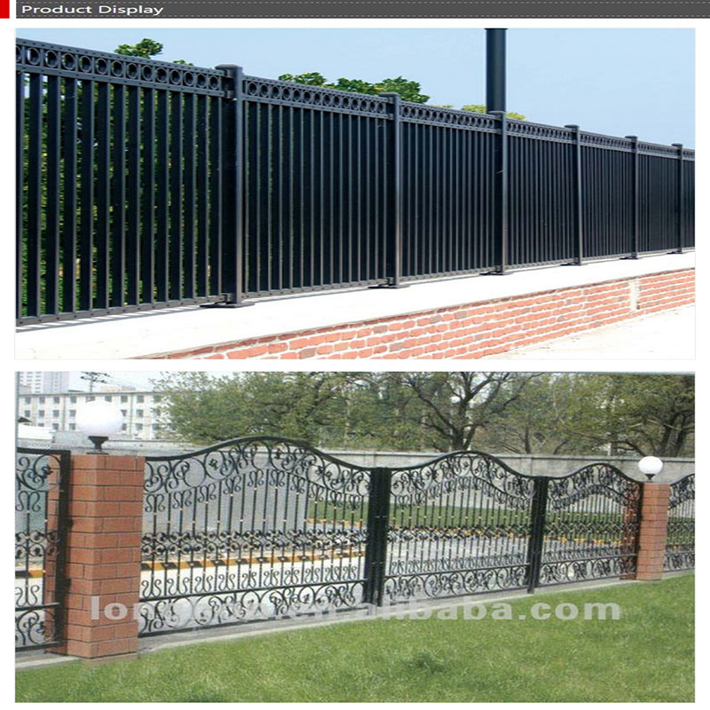 Wholesale Hot Sale Ornamental Fence Aluminum Fence Decorative Wrought Iron Fence Panels