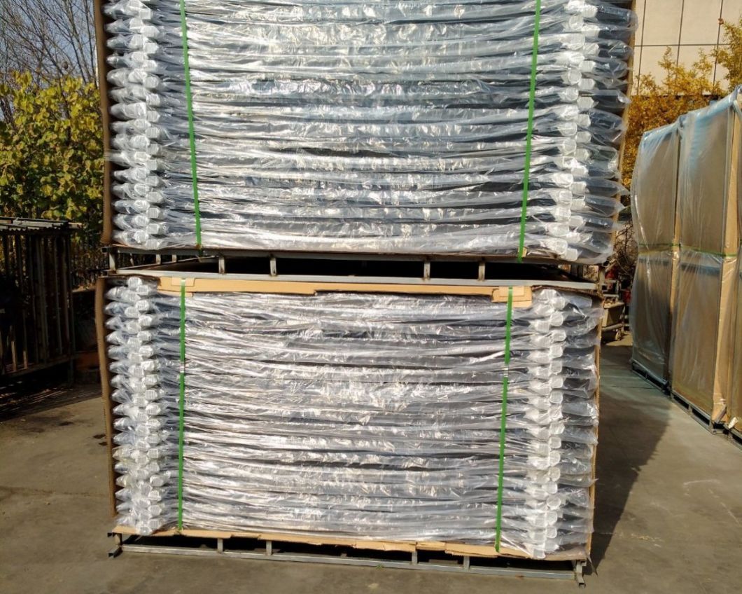 Aluminum Flat Top Rings Fence Panel Powder Coated Aluminum Fencing
