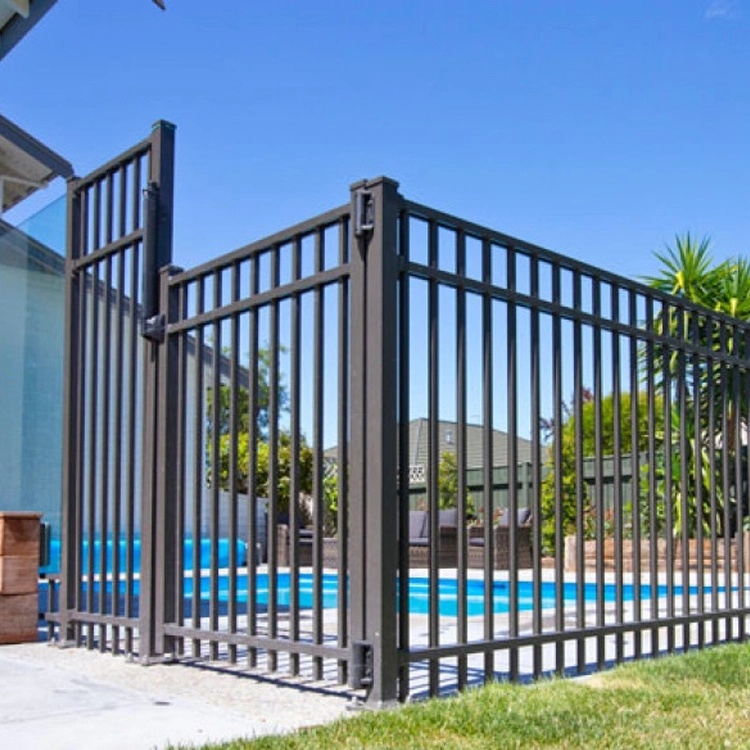 Outdoor Metal Aluminum Garden Privacy Glass Yard Balcony Securityswimming Pool Railing 2297