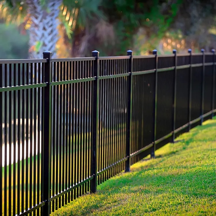 Wholesale Hot Sale Ornamental Fence Aluminum Fence Decorative Wrought Iron Fence Panels