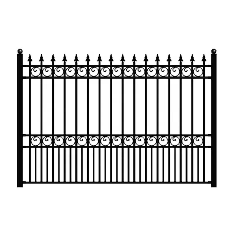 Wholesale Hot Sale Ornamental Fence Aluminum Fence Decorative Wrought Iron Fence Panels