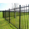 Aluminum Flat Top Rings Fence Panel Powder Coated Aluminum Fencing