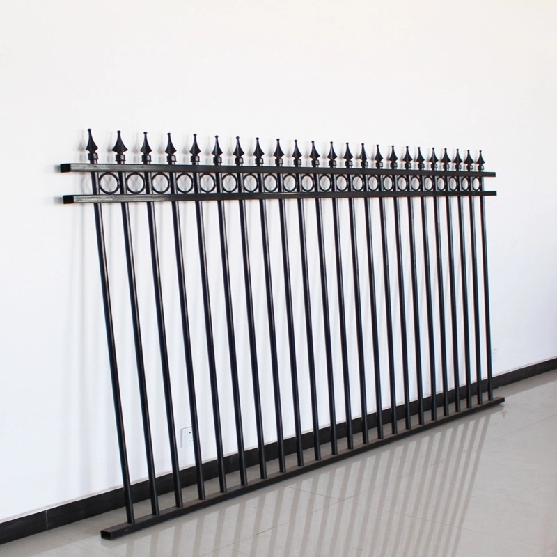 Spear Picket Fence Panel Galvanized Steel Fence Security Fencing/Gate Security Fence