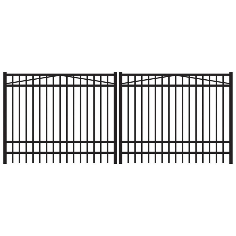 Fencing/Fence Aluminium/Garden / Swing/Driveway/Metal Sliding Panel Fence Design for House/School/Factory/Swimming Pool