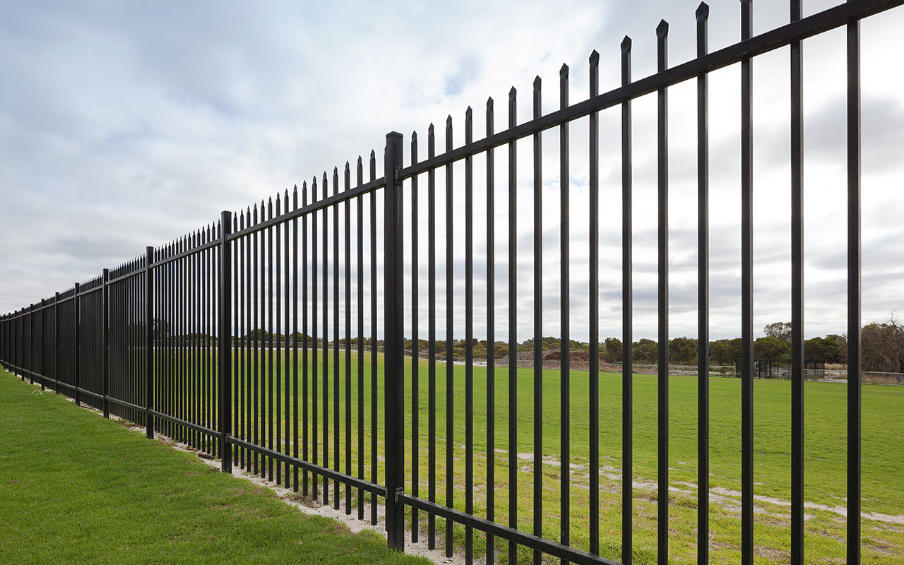 Colorbond Fence Panelornamental Metal Fencing Capsslat Fencing