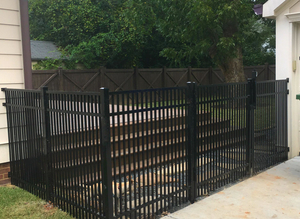 Australian Standard Tubular Fence Pressed Spear Top Security Steel Picket Garrison Fence