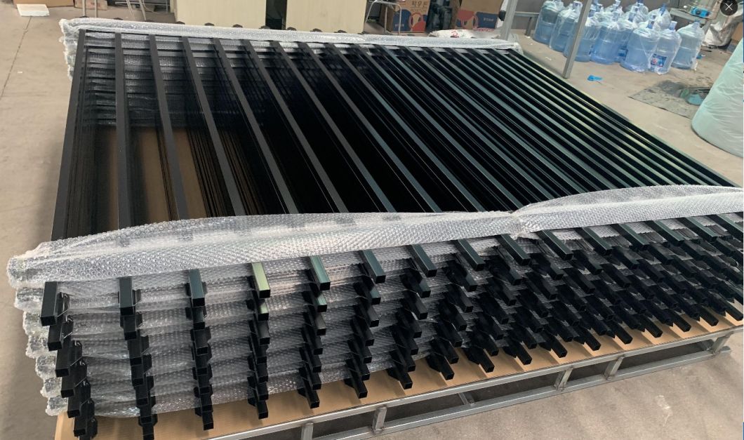Spear Picket Fence Panel Galvanized Steel Fence Security Fencing/Gate Security Fence