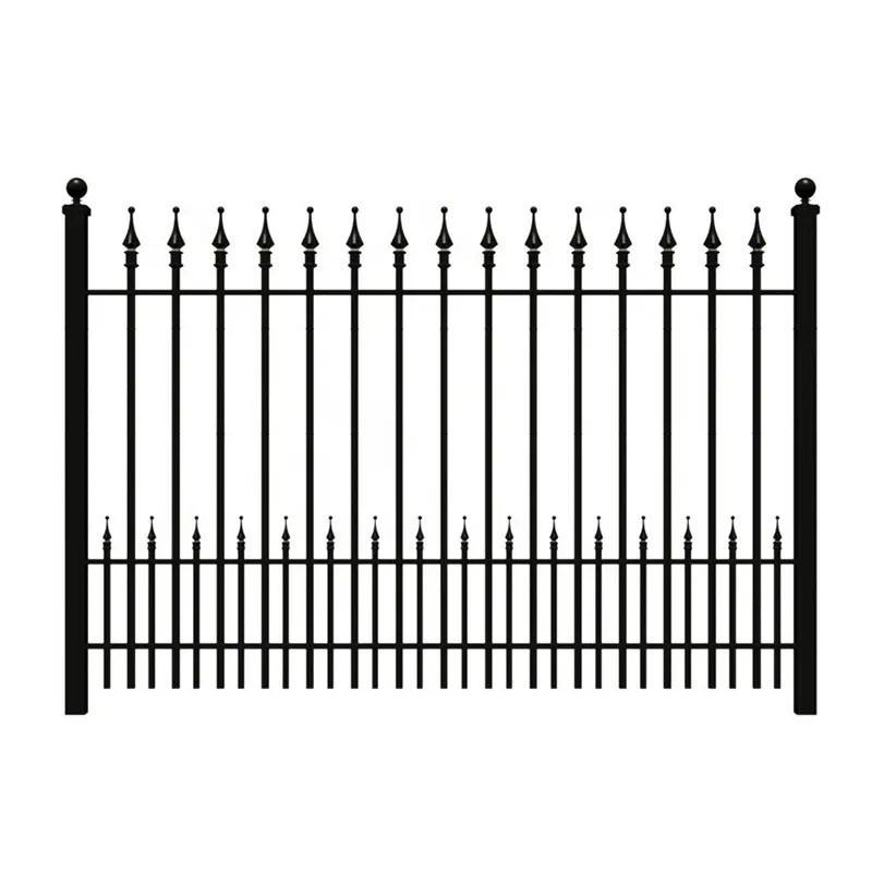 Wholesale Hot Sale Ornamental Fence Aluminum Fence Decorative Wrought Iron Fence Panels